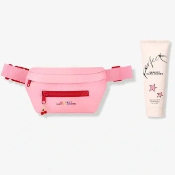 NWT Marc Jacobs Rainbow Pride Fanny Pack and Perfect Lotion - Picture 1 of 4